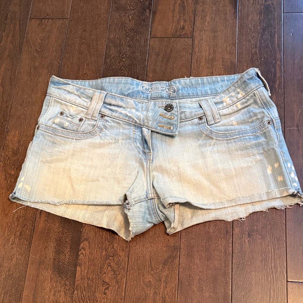 Carmar Faded Blue Jean Shorts